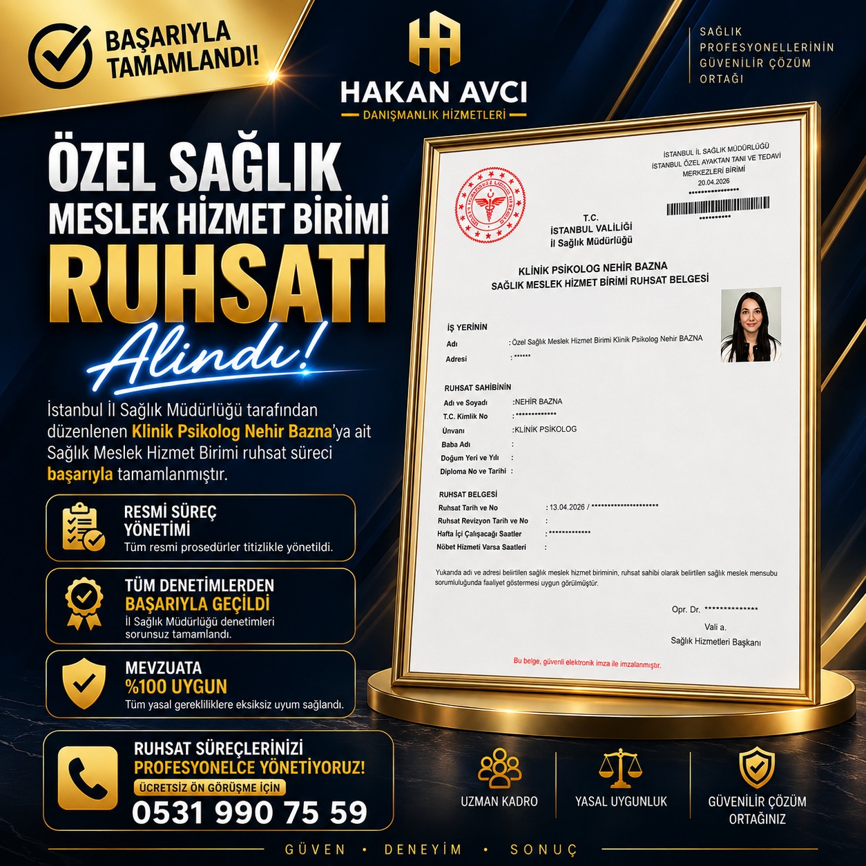 Klinik Psikolog Nehir Bazna