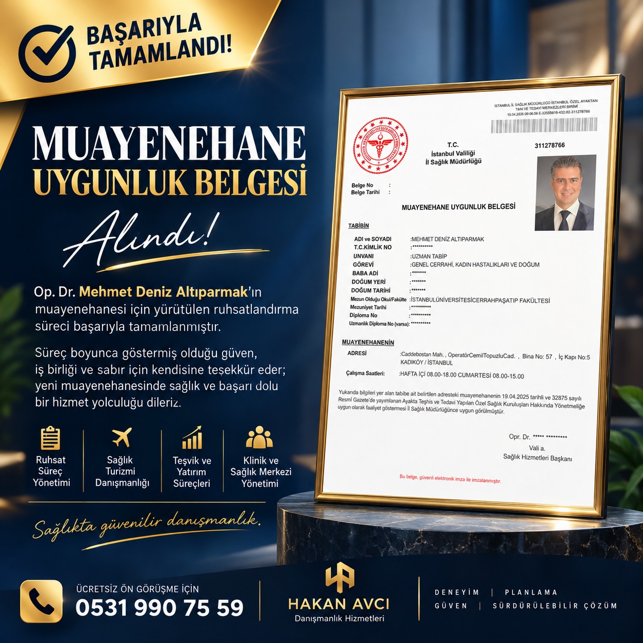 Op. Dr. Mehmet Deniz Altıparmak